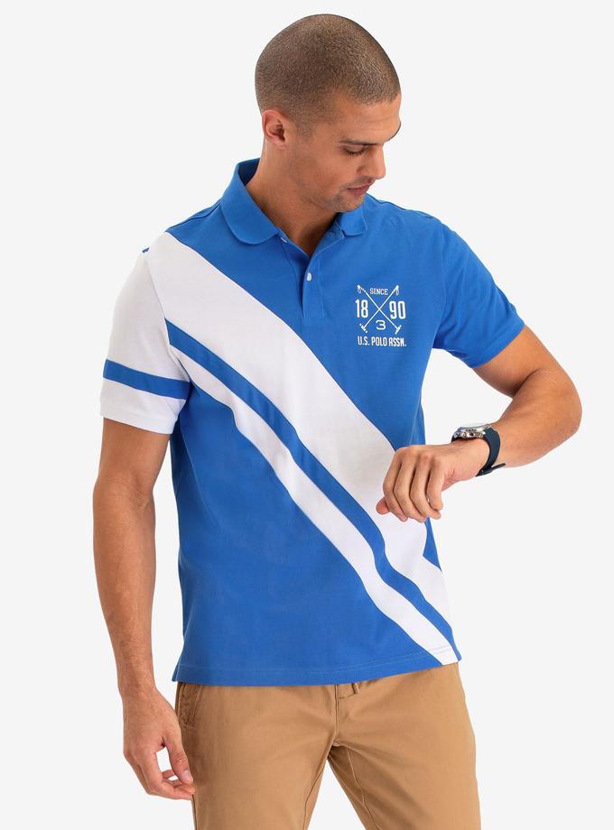 USPA DIAGONAL STRIPE POLO SHIRT Best Buy