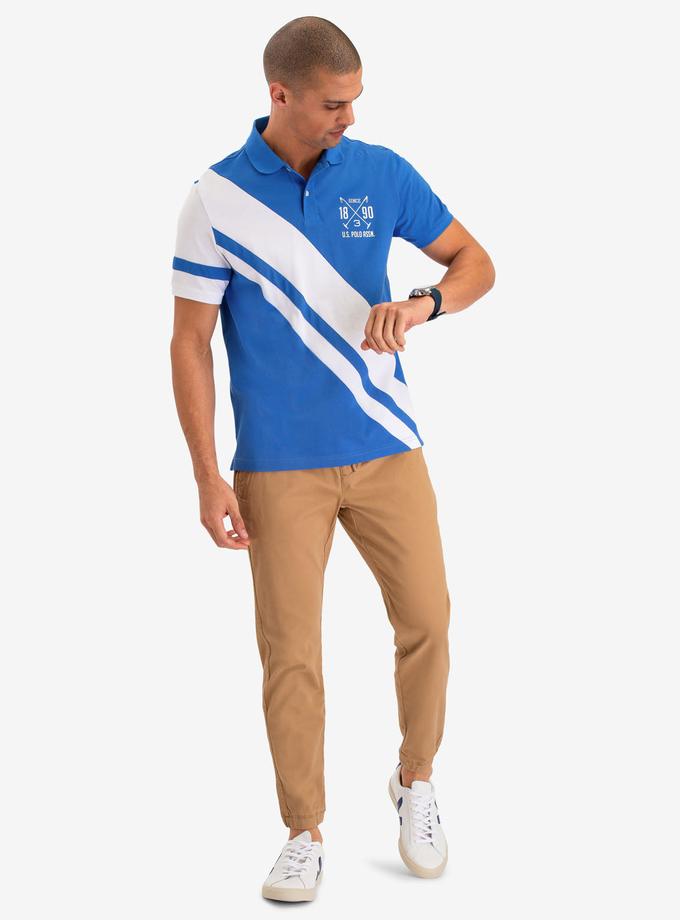 USPA DIAGONAL STRIPE POLO SHIRT Best Buy