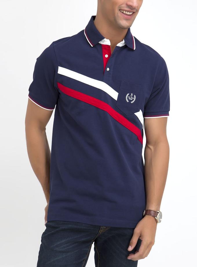 USPA DIAGONAL STRIPED POLO SHIRT Best Buy