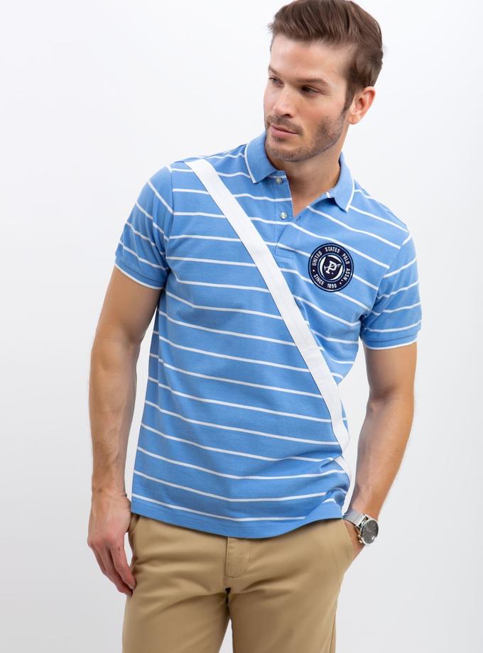 USPA DIAGONAL STRIPED POLO SHIRT Best Price