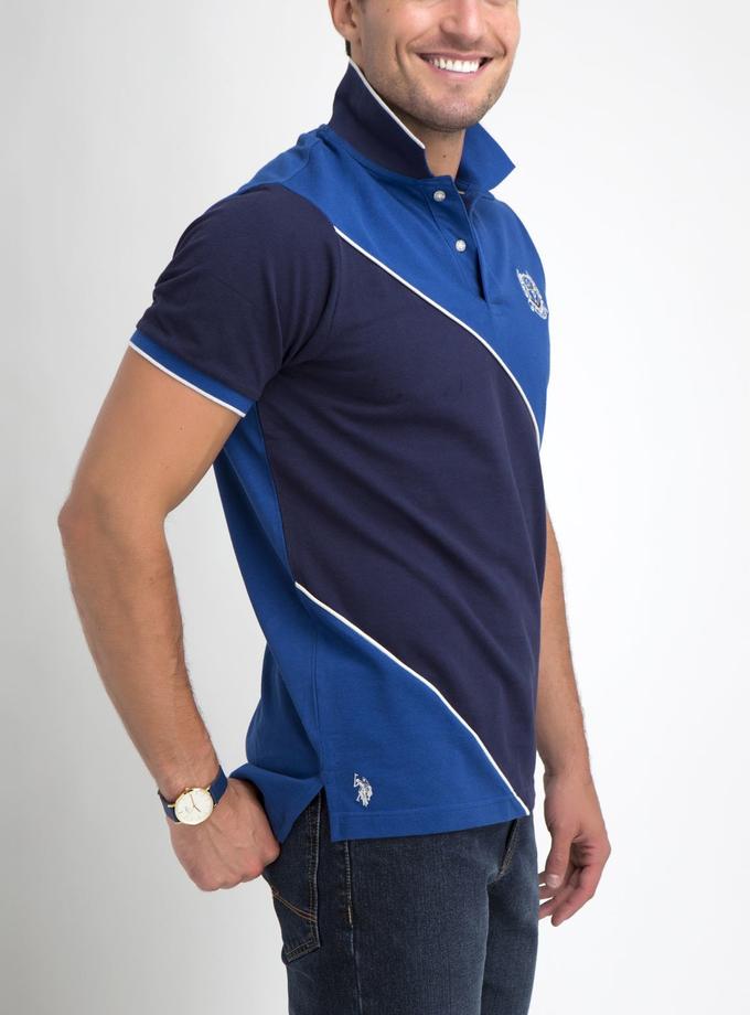 USPA DIAGONAL STRIPED POLO SHIRT New Arrival