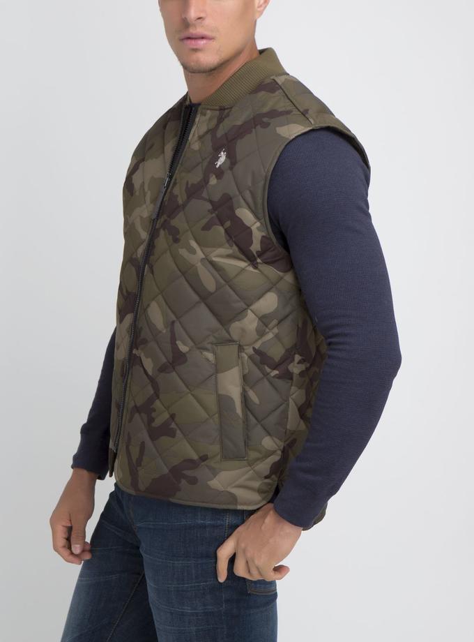 USPA DIAMOND QUILT BOMER VEST Best Buy