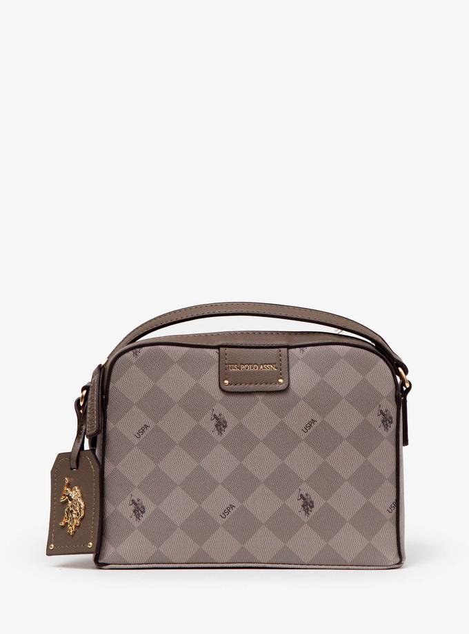 USPA DIAMOND SIGNATURE CROSSBODY BAG High Quality