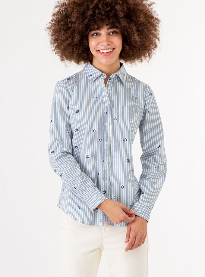 USPA DITSY PRINT LONG SLEEVE POPLIN SHIRT Best Buy