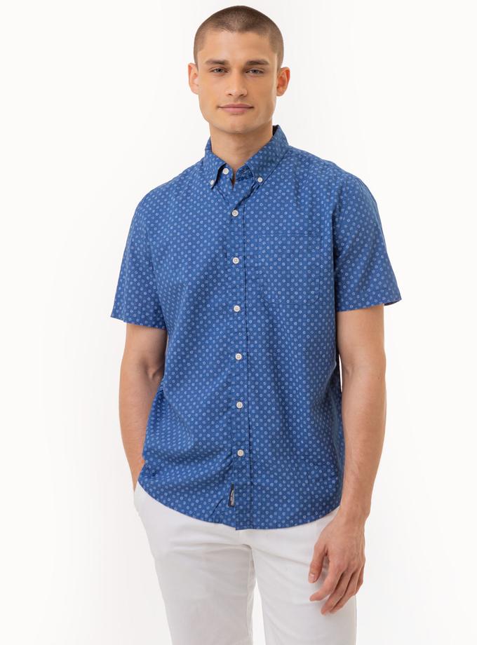 USPA DITSY PRINT SHORT SLEEVE WOVEN SHIRT On Sale