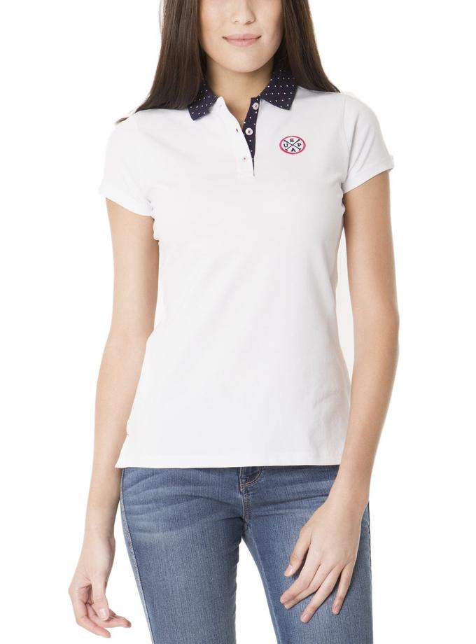 USPA Dot Collar Polo Shirt Best Seller