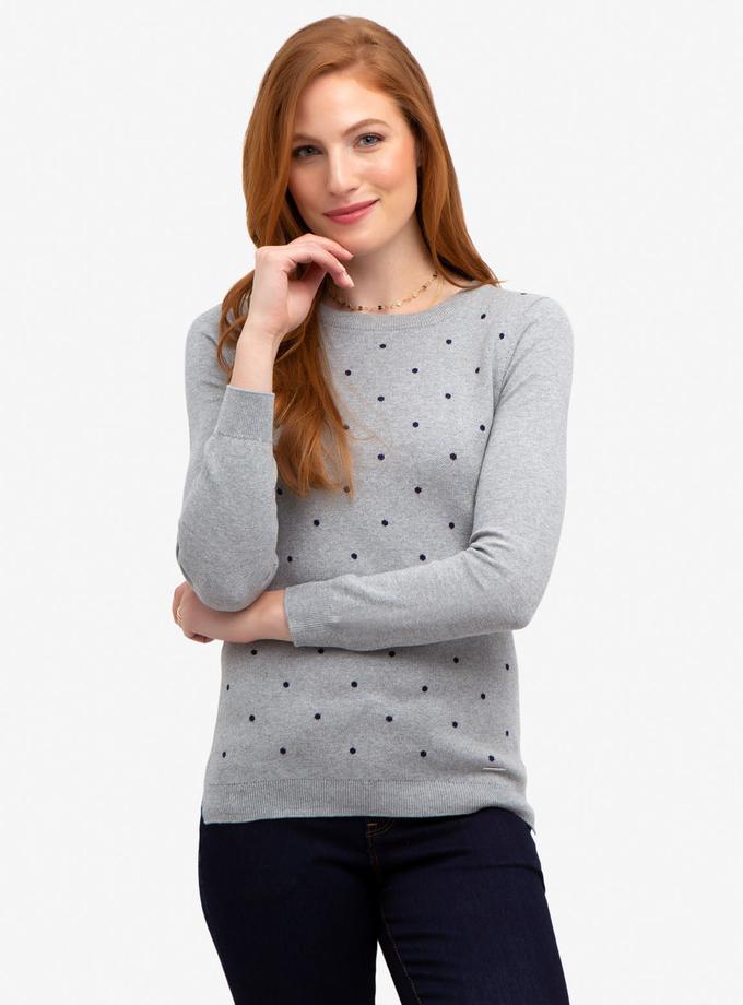 USPA DOT CREW NECK SWEATER Same Day Delivery