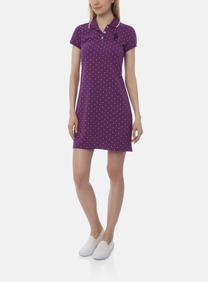 USPA DOT POLO DRESS On Sale