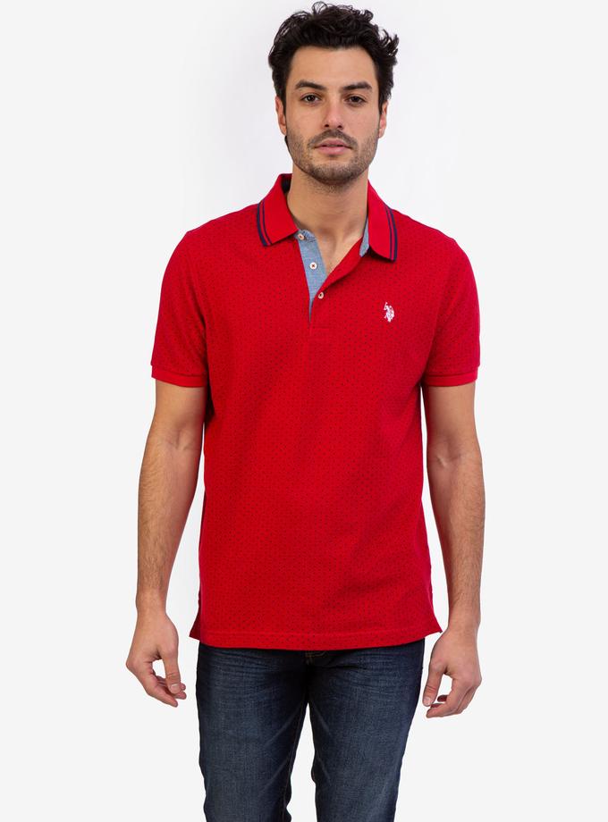 USPA DOT PRINT POLO SHIRT Best Buy