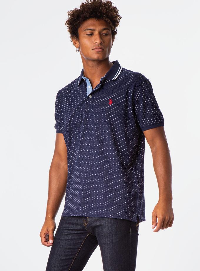 USPA DOT PRINT POLO SHIRT Best Seller