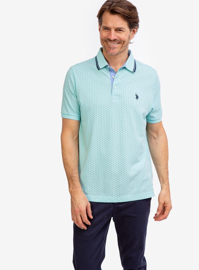 USPA DOT PRINT POLO SHIRT New Arrival