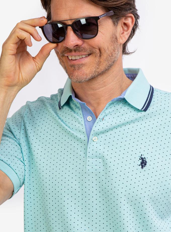 USPA DOT PRINT POLO SHIRT New Arrival