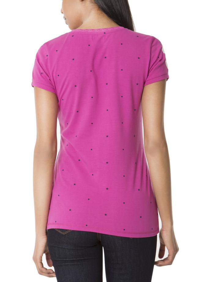 USPA DOT & STAR PRINTED T-SHIRT For Sale