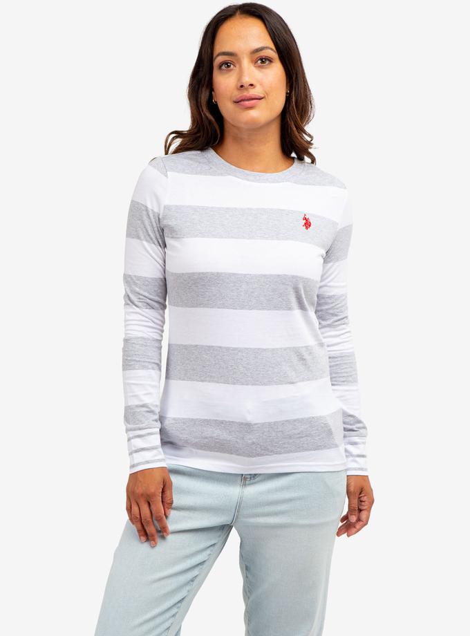 USPA DUAL STRIPE LONG SLEEVE T-SHIRT Best Buy