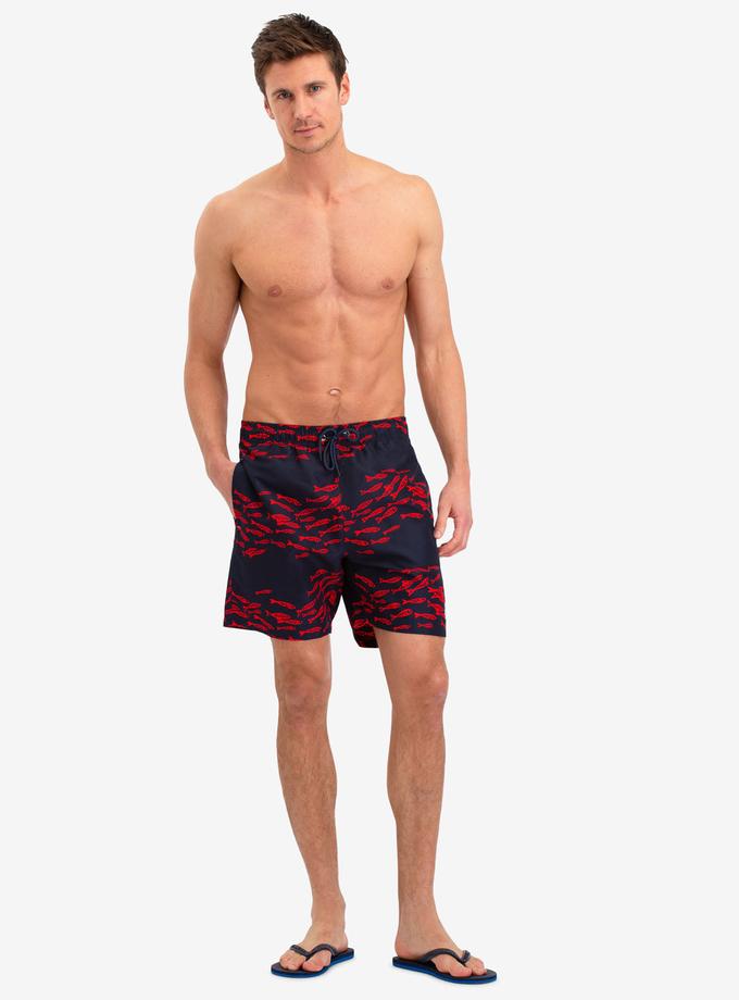 USPA FISH PATTERN SWIM TRUNKS New Arrival