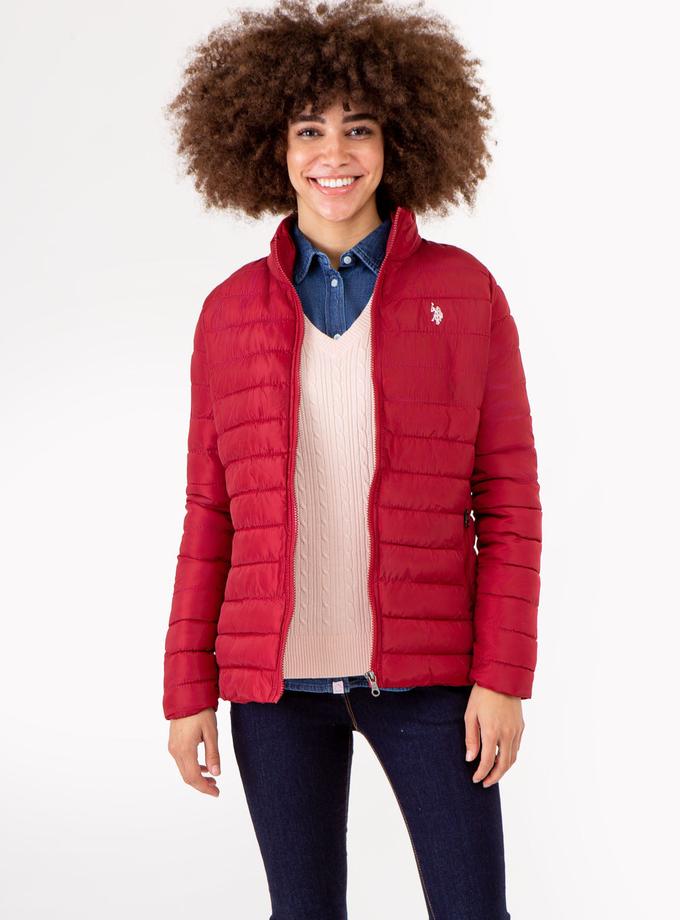 USPA FITTED PUFFER JACKET For Sale