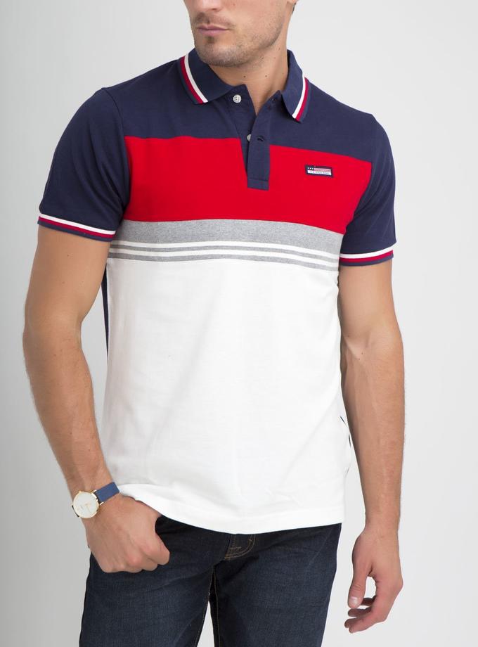 USPA FLAG COLORBLOCK POLO SHIRT Best Price