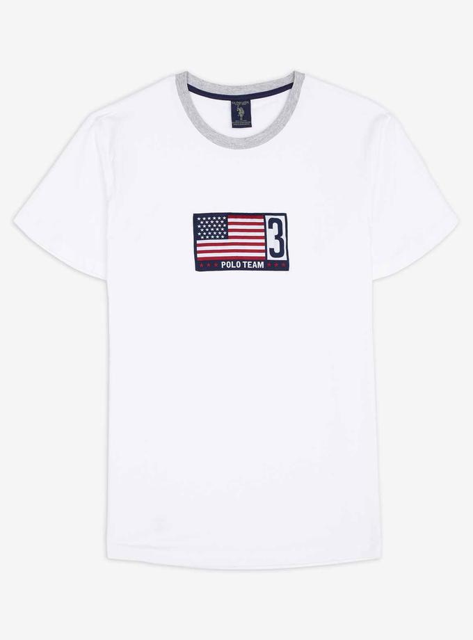 USPA FLAG PATCH T-SHIRT High Quality