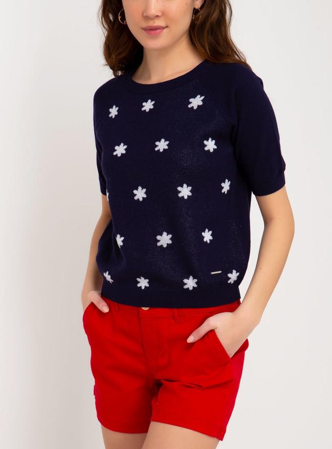 USPA FLORAL CREWNECK SWEATER High Quality