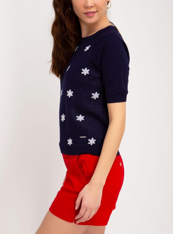 USPA FLORAL CREWNECK SWEATER High Quality