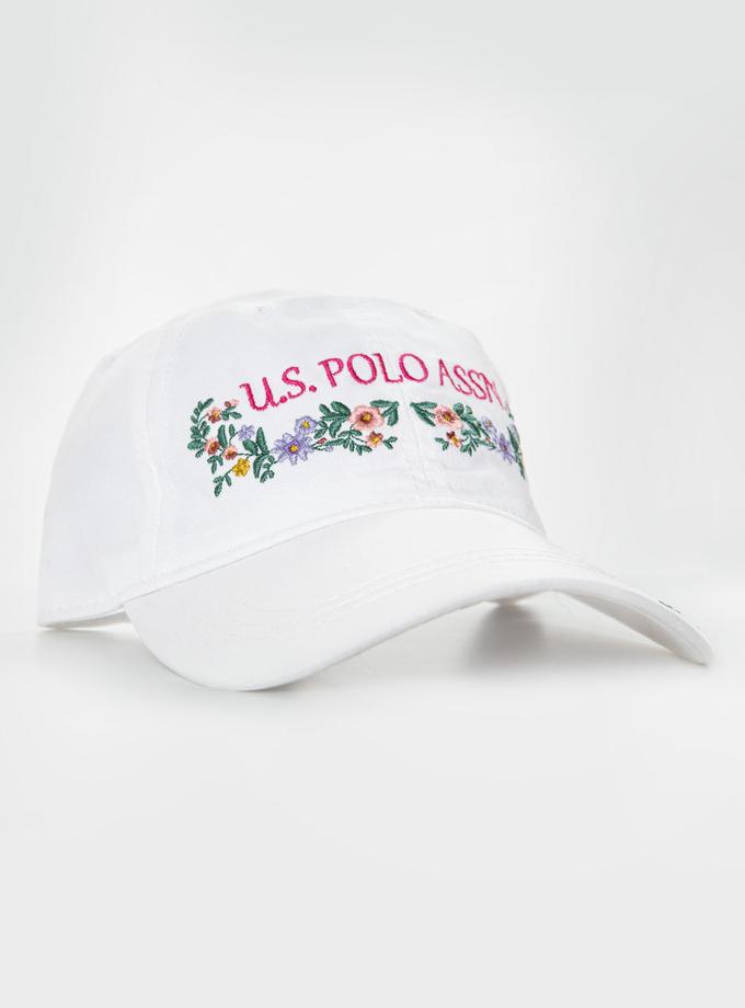 USPA FLORAL EMBROIDERED BASEBALL CAP Same Day Delivery