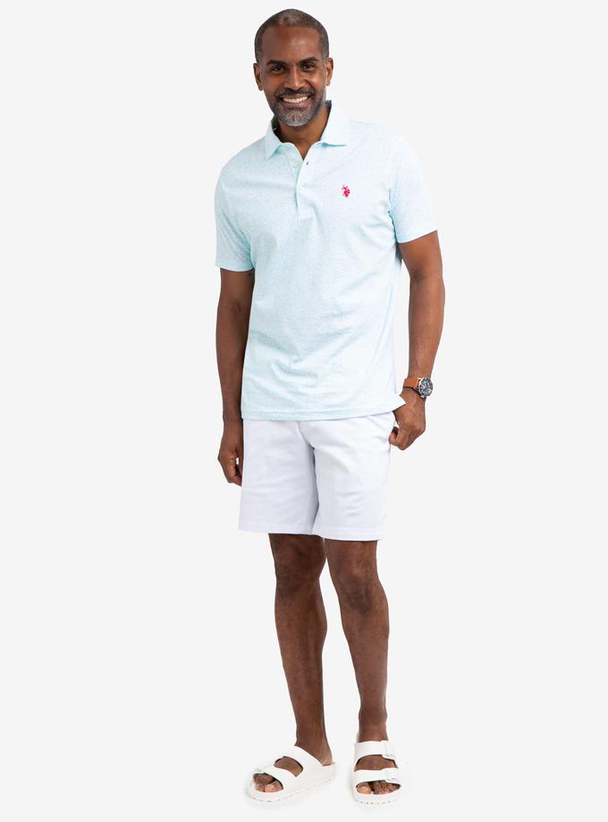 USPA FLORAL JERSEY POLO SHIRT Best Buy