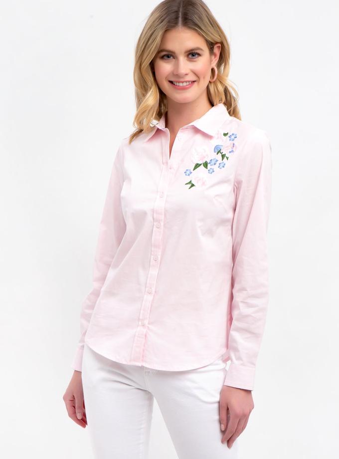 USPA FLORAL POPLIN TOP On Sale