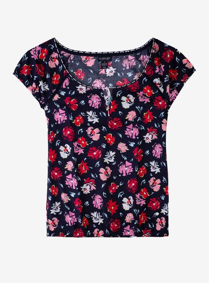 USPA FLORAL PRINT PEASANT TOP Best Buy