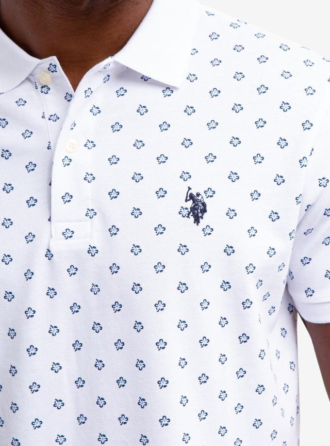 USPA FLORAL PRINT POLO SHIRT On Sale