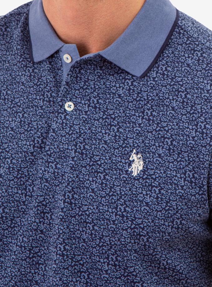 USPA FLORAL PRINTED PIQUE POLO SHIRT For Sale