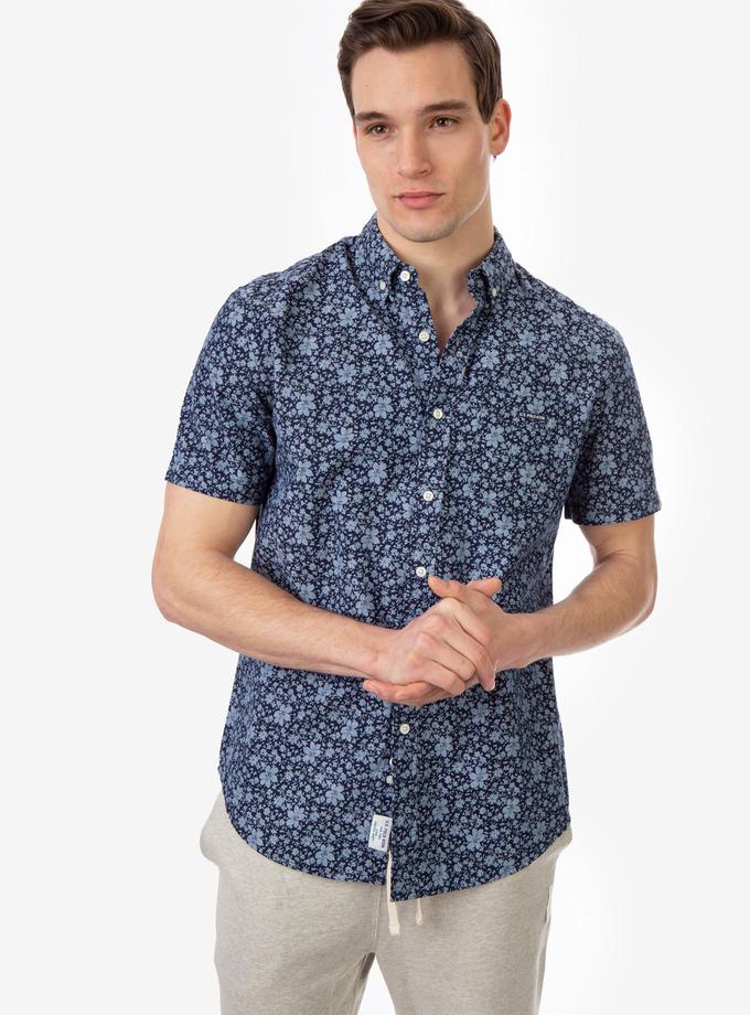 USPA FLORAL SHORT SLEEVE SHIRT High Quality