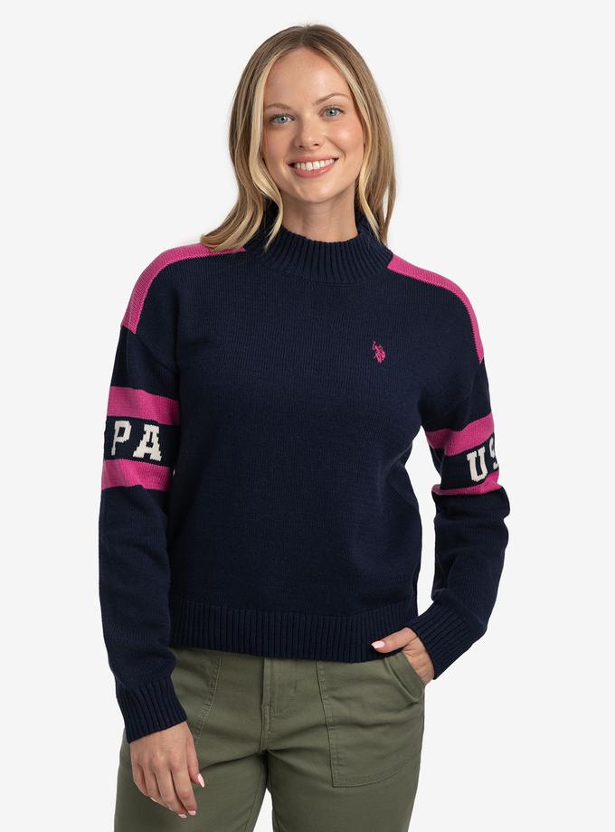 USPA FOOTBALL MOCK NECK SWEATER Best Seller