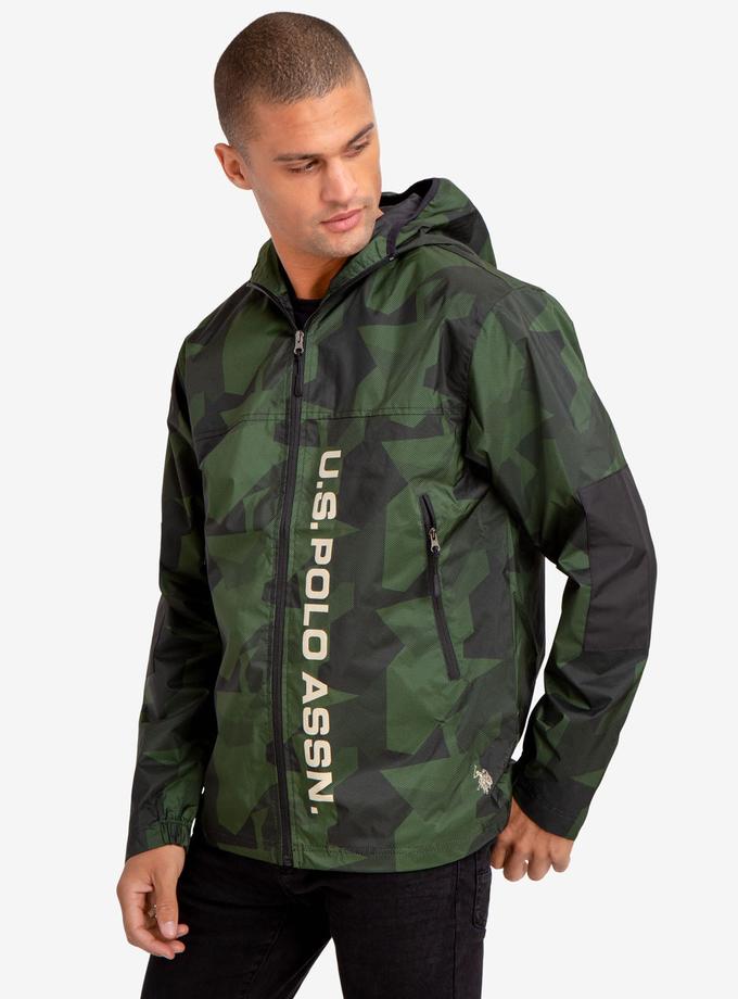 USPA GEOMETRIC CAMO WINDBREAKER Best Seller