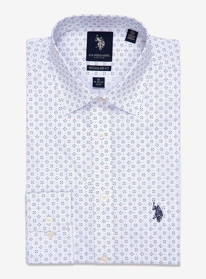 USPA GEOMETRIC PRINT DRESS SHIRT On Sale