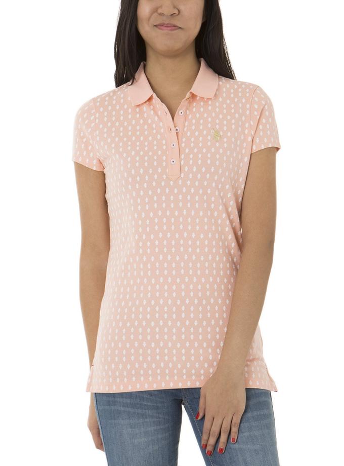 USPA GLYPH PRINT POLO SHIRT Best Price