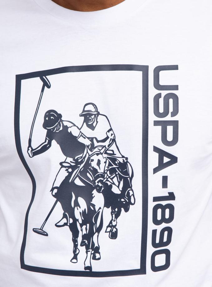 USPA GRAPHIC LOGO JERSEY T-SHIRT New Arrival