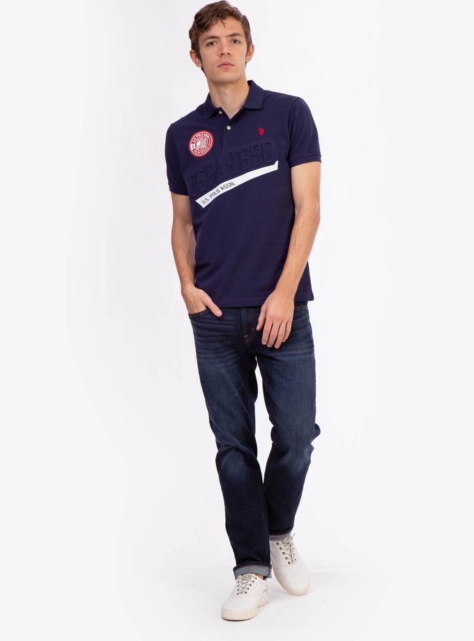 USPA GRAPHIC PIQUE POLO SHIRT Best Buy