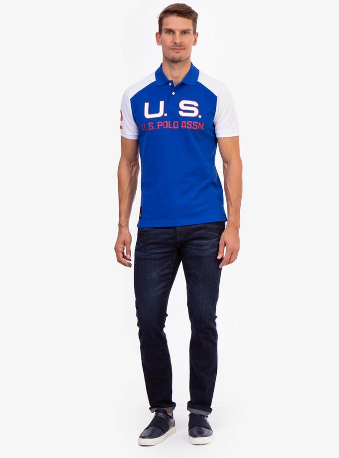 USPA GRAPHIC PIQUE POLO SHIRT Best Price