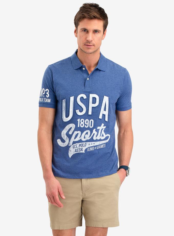 USPA GRAPHIC PRINT POLO SHIRT On Sale