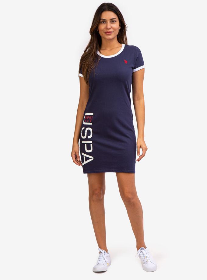 USPA GRAPHIC RINGER DRESS Best Seller