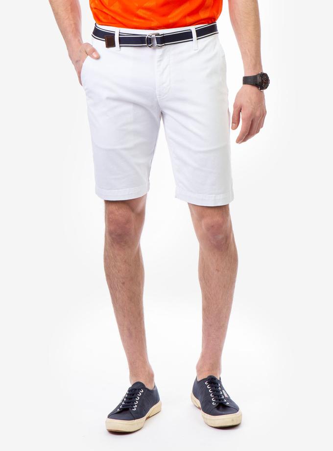 USPA HARTFORD STRETCH TWILL BELTED SHORTS Free shipping