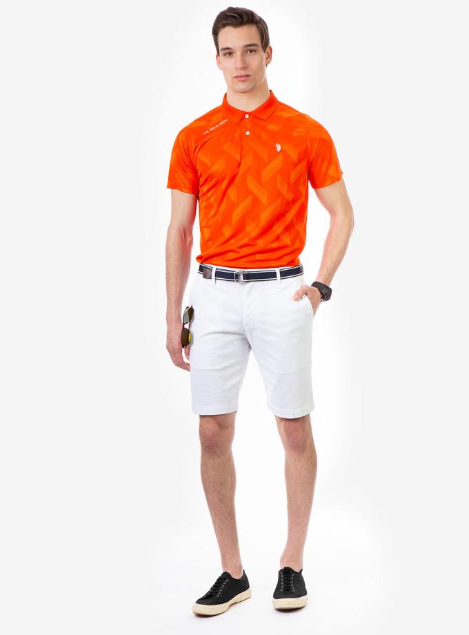 USPA HARTFORD STRETCH TWILL BELTED SHORTS Free shipping