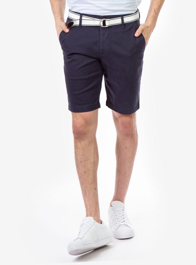 USPA HARTFORD STRETCH TWILL BELTED SHORTS Same Day Delivery