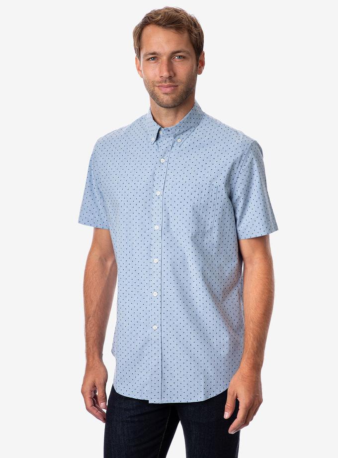 USPA HEATHER POPLIN DOT SHIRT Best Price