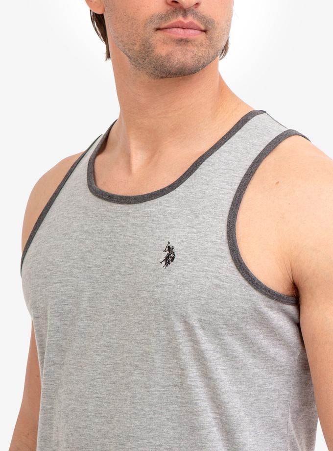 USPA HEATHERED RINGER TANK TOP Best Buy