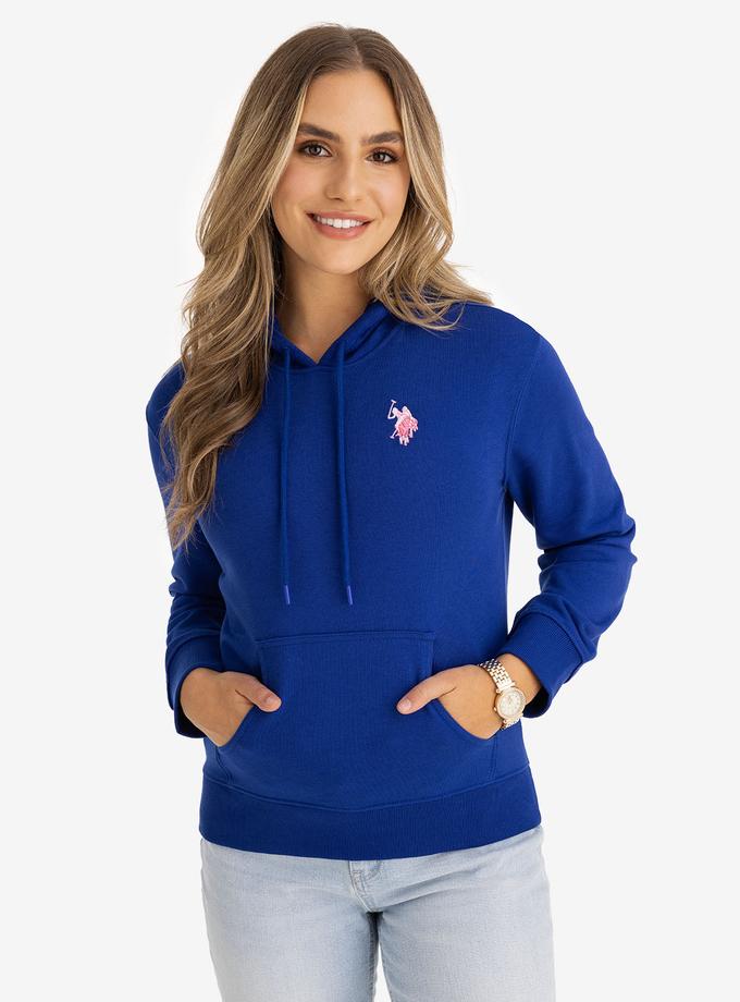 USPA HIGH LOW MULTI TONAL LOGO HOODIE On Sale