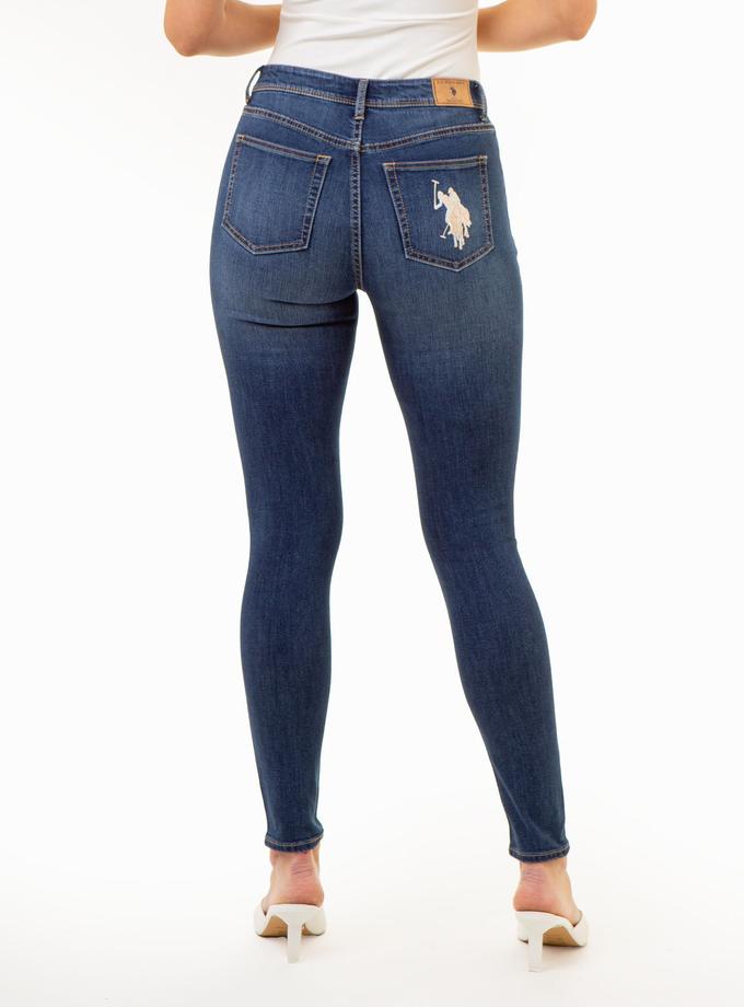 USPA HIGH RISE BIG LOGO SKINNY JEANS Best Buy