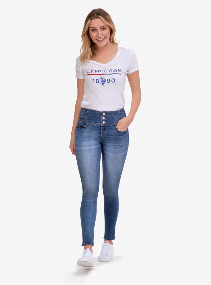 USPA HIGH RISE CORSET SKINNY JEANS Best Price