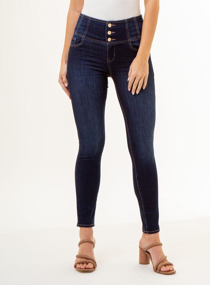 USPA HIGH RISE CORSET SKINNY JEANS For Sale