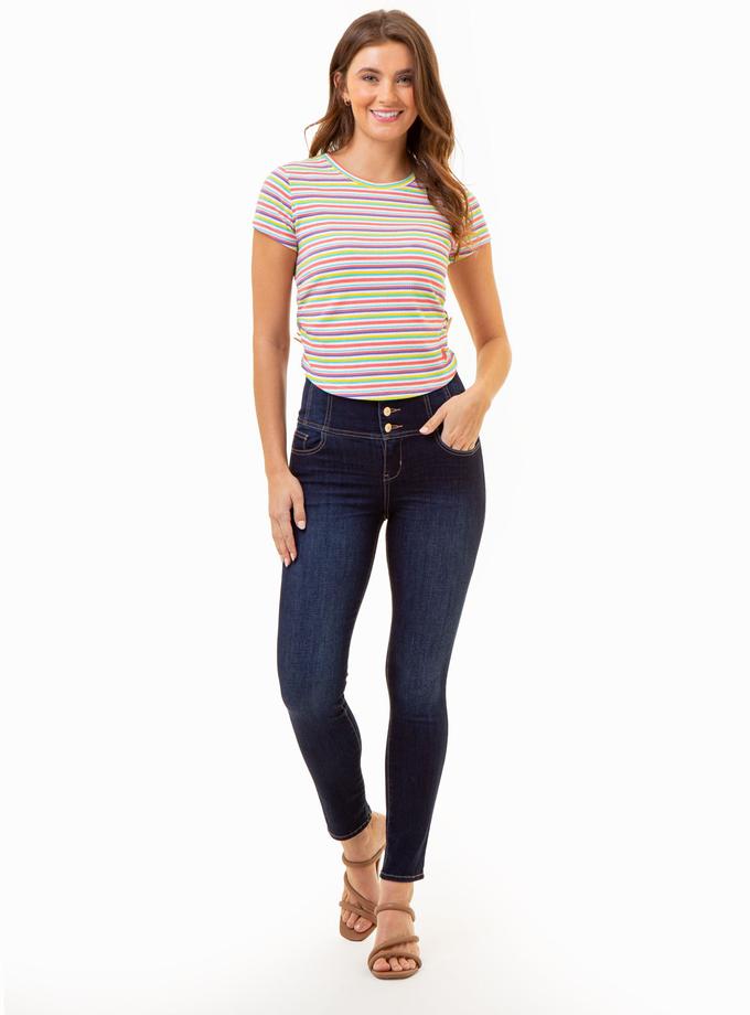 USPA HIGH RISE CORSET SKINNY JEANS For Sale